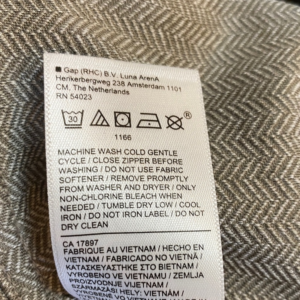 Athleta Taupe Herringbone leggings -dressy - Picture 4 of 13